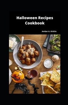 Paperback Halloween Recipes Cookbook Book