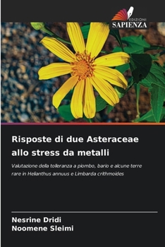Paperback Risposte di due Asteraceae allo stress da metalli [Italian] Book