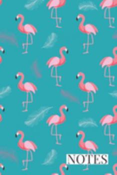 Notes: Trendy Cute Pink Flamingo 80's Retro Vintage Notebook Journal For Writing Notes and Doodling. Great Gift for Tweens, Women and Girls