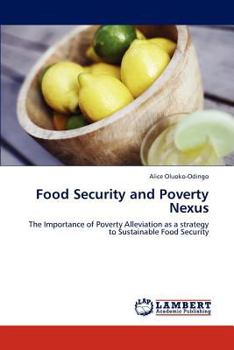 Paperback Food Security and Poverty Nexus Book