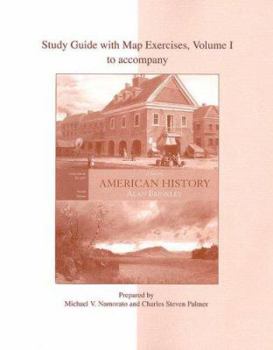 Paperback Study Guide with Map Exercises to Accompany American History: A Survey, Volume 1 Book
