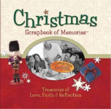 Hardcover Christmas Scrapbook of Memories Book