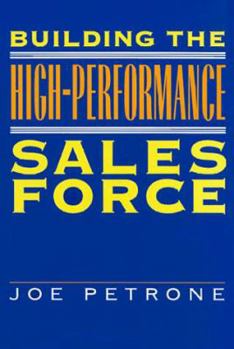Hardcover Building the High-Performance Sales Force Book