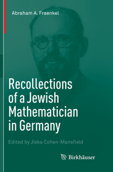 Paperback Recollections of a Jewish Mathematician in Germany Book