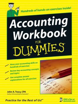 Paperback Accounting Workbook for Dummies Book