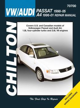 Paperback VW Passat & Audi A4: VW Passat, 1998 Thru 2005 and Audi A4, 1996 Thru 2001 Book