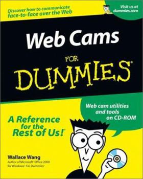 Paperback Web Cams for Dummies? [With CDROM] Book