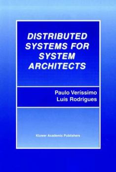 Hardcover Distributed Systems for System Architects Book