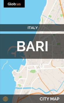 Paperback Bari, Italy - City Map Book