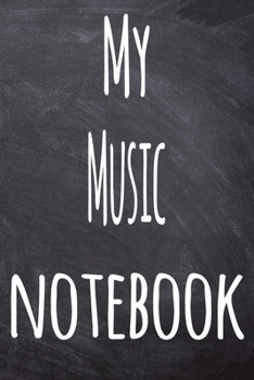 Paperback My Music Notebook: The perfect gift for the student in your life - unique record keeper! Book