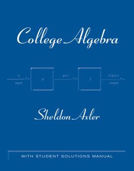Hardcover College Algebra: With Student Solutions Manual Book