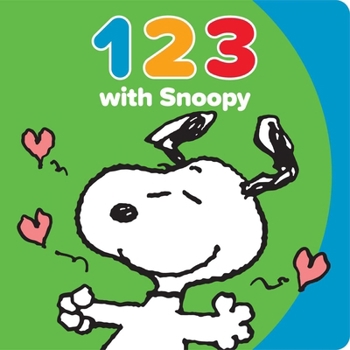 Board book 123 with Snoopy Book