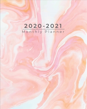 2020-2021 Monthly Planner: 2 Years Planner 24 Month from Jan 2020 to Dec 2021 - Schedule Organizer Logbook