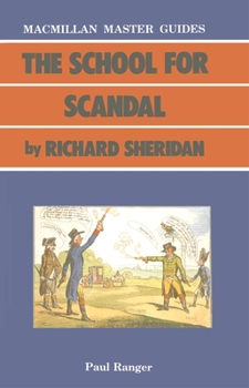 Paperback The School for Scandal by Richard Sheridan Book