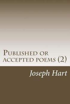 Paperback Published or accepted poems (2) Book
