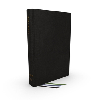 Leather Bound Net Bible, Thinline Large Print, Genuine Leather, Black, Comfort Print: Holy Bible [Large Print] Book
