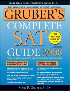 Paperback Gruber's Complete SAT Guide Book