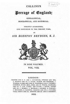 Paperback Peerage of England - Vol. VIII Book