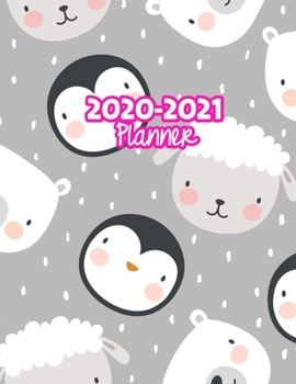 2020-2021 Planner: Two Year Calendar Organizer and Goal Journal | January 2020 - December 2021 Daily, Weekly and Monthly Planner Book with Back Sticker Expression Wall for 2 Years | Design Code 579929