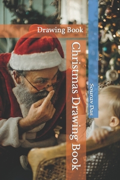 Paperback Christmas Drawing Book: Drawing Book
