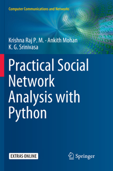 Paperback Practical Social Network Analysis with Python Book