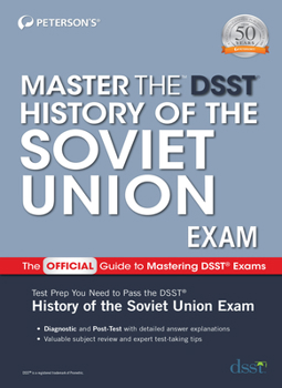 Paperback Master the Dsst History of the Soviet Union Exam Book
