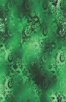 Paperback Dot Grid Journal Notebook: Green Glam - Bullet Planner Book - Dotted Grid - 5.5 X 8.5" 120 Pg - DIY Weekly Spread - Organizer - Habit Tracker- Gi Book