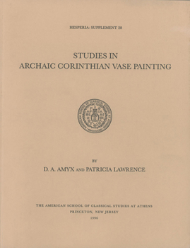 Paperback Studies in Archaic Corinthian Vase Painting Book