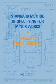 Paperback Standard Method of Specifying for Minor Works Book