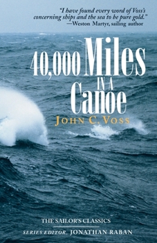 Paperback 40,000 Miles in a Canoe Book