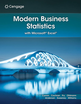 Paperback Modern Business Statistics with Microsoft Excel Book