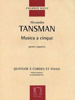 Paperback Musica a Cinque: Piano Quintet Parts Book