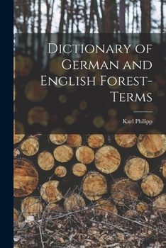 Paperback Dictionary of German and English Forest-terms Book