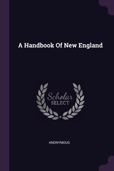 Paperback A Handbook Of New England Book
