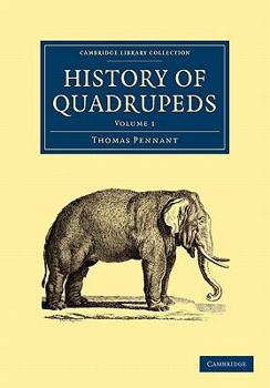 Paperback History of Quadrupeds Book