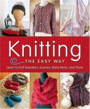 Spiral-bound Knitting the Easy Way Book