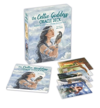 Product Bundle The Celtic Goddess Oracle Deck: Includes 52 Cards and a 128-Page Illustrated Book