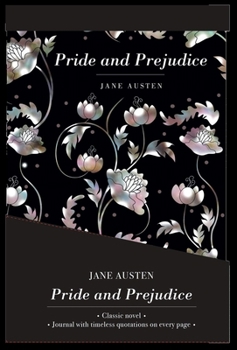 Hardcover Pride and Prejudice - Lined Journal & Novel Book