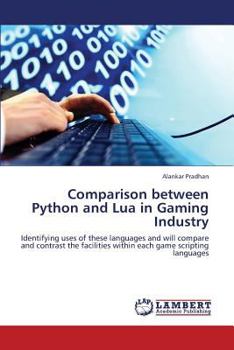 Paperback Comparison Between Python and Lua in Gaming Industry Book