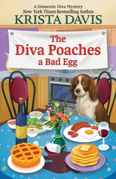 Paperback The Diva Poaches a Bad Egg [Large Print] Book