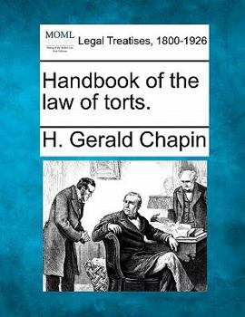 Paperback Handbook of the law of torts. Book