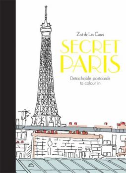 Paperback SECRET PARIS POSTCARDS Book