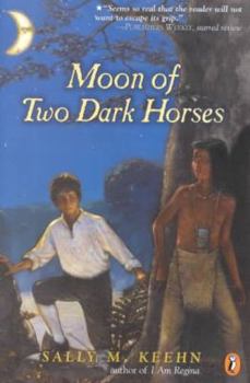 Paperback Moon of Two Dark Horses Book