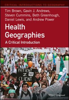 Paperback Health Geographies: A Critical Introduction Book