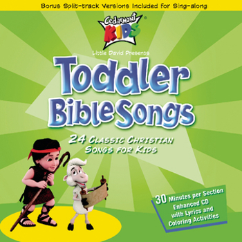 Music - CD Toddler Bible Songs Book
