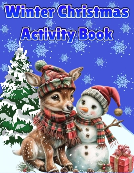 Paperback Winter Christmas Activity Book: for kids Book