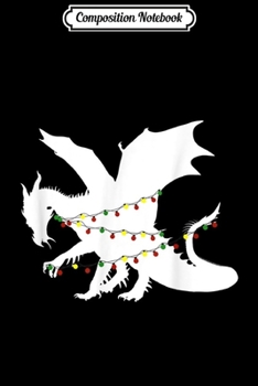 Composition Notebook: Christmas Dragon  Journal/Notebook Blank Lined Ruled 6x9 100 Pages