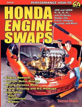 Paperback Honda Engine Swaps Book