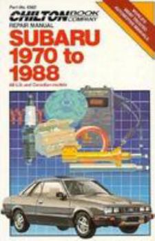 Paperback Subaru 1970-88 Book