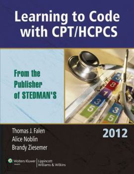 Paperback Learning to Code with CPT/HCPCS 2012 Book